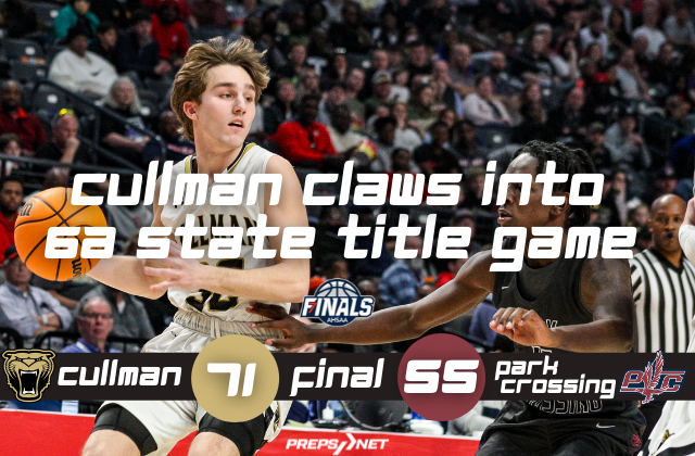 The Cullman Bearcats claw their way to the Class 6A title game